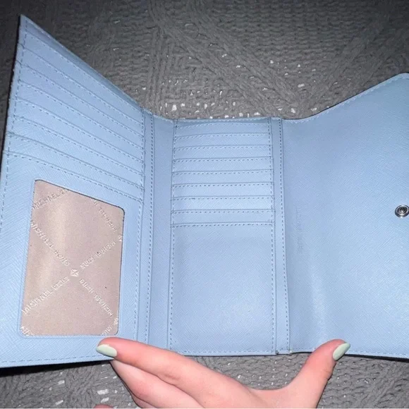Baby Blue- Michael Kors Wallet - Picture 3 of 4